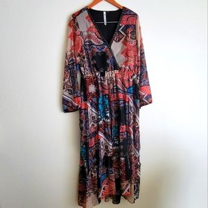 NY COLLECTION Boho Maxi Dress
